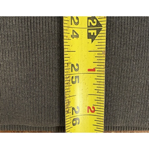 American Eagle Outfitters Vintage Fit Henley Sweatshirt Gray Men's Large - Picture 9 of 9